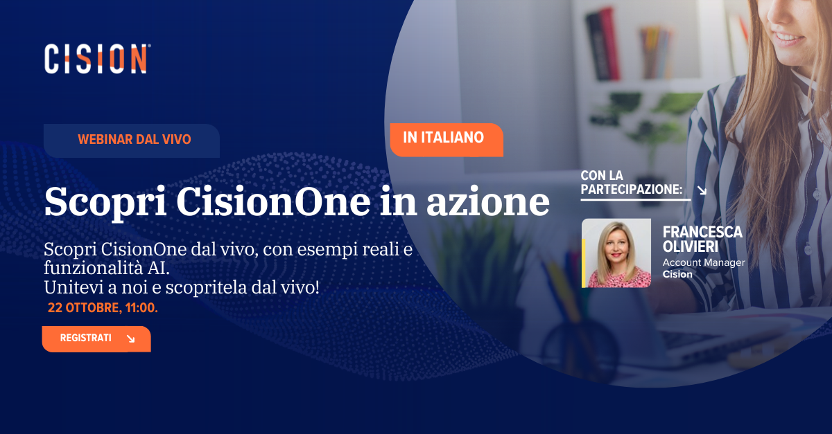 Scopri CisionOne in azione